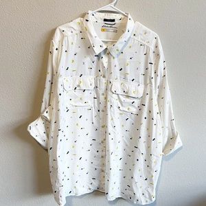 Eddie Bauer Travex Shirt Moisture Wicking UPF 50 Classic Fit Lightweight 3X